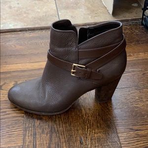 Cole Haan Brown Booties